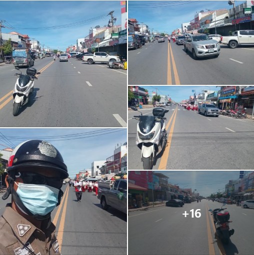 ชุดจราจร อำนวยความสะดวกด้านการจราจร เนื่องในวันต่อต้านยาเสพติดโลก ประจำปี 2569